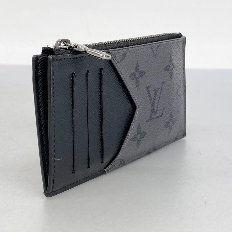 Louis Vuitton Coin Case Monogram/eclipse Reverse Coin Card Holder M69533 Black