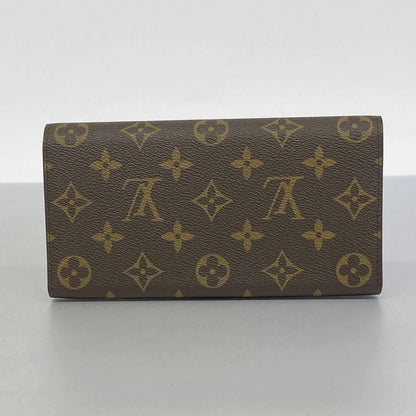 Louis Vuitton Long Wallet Monogram Portefeuille Sarah NM M69747 Brown Ladies