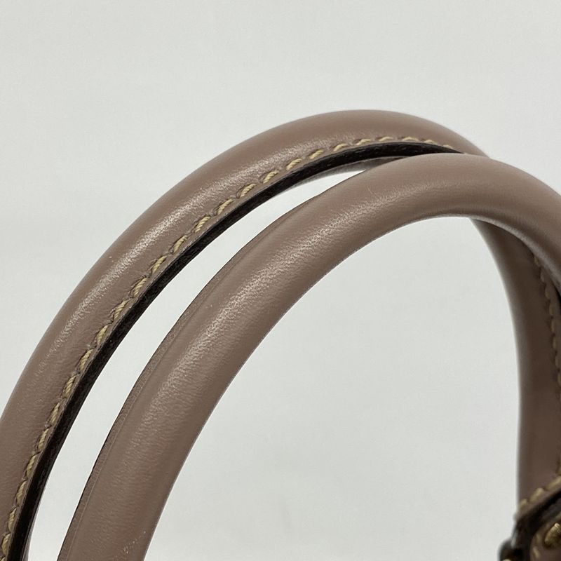 Gucci Handbag GG Canvas Sookie 211944 Canvas Brown Chien Pan Gold Hardware Women