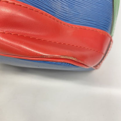 Louis Vuitton Epi Shoulder Bag Epi Tricolor Noe M44084 Toledo Blue/castilian