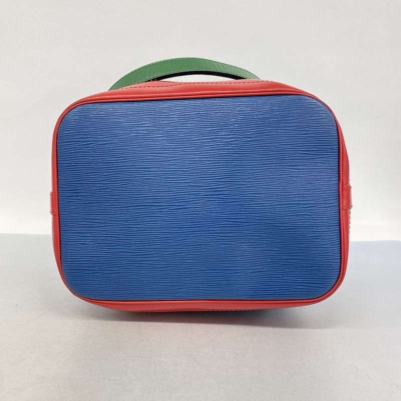 Louis Vuitton Epi Shoulder Bag Epi Tricolor Noe M44084 Toledo Blue/castilian