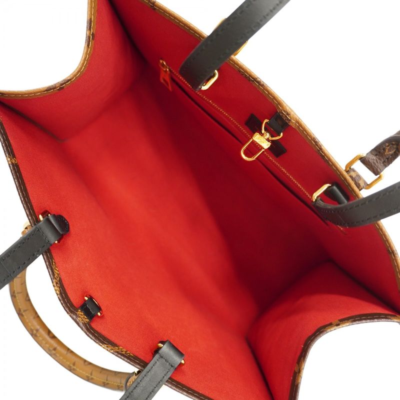 Louis Vuitton Tote Monogram Giant Reverse On-the-go MM M45321 Brown 2-way Bag