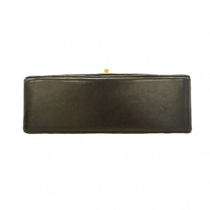 Chanel Shoulder Bag Diana Lambskin Black Gold Hardware Women