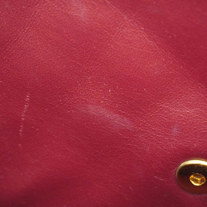 Chanel Shoulder Bag Diana Lambskin Black Gold Hardware Women