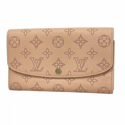 Louis Vuitton Mahina Portefeuille Iris M60145 Magnolia Women's Long Wallet