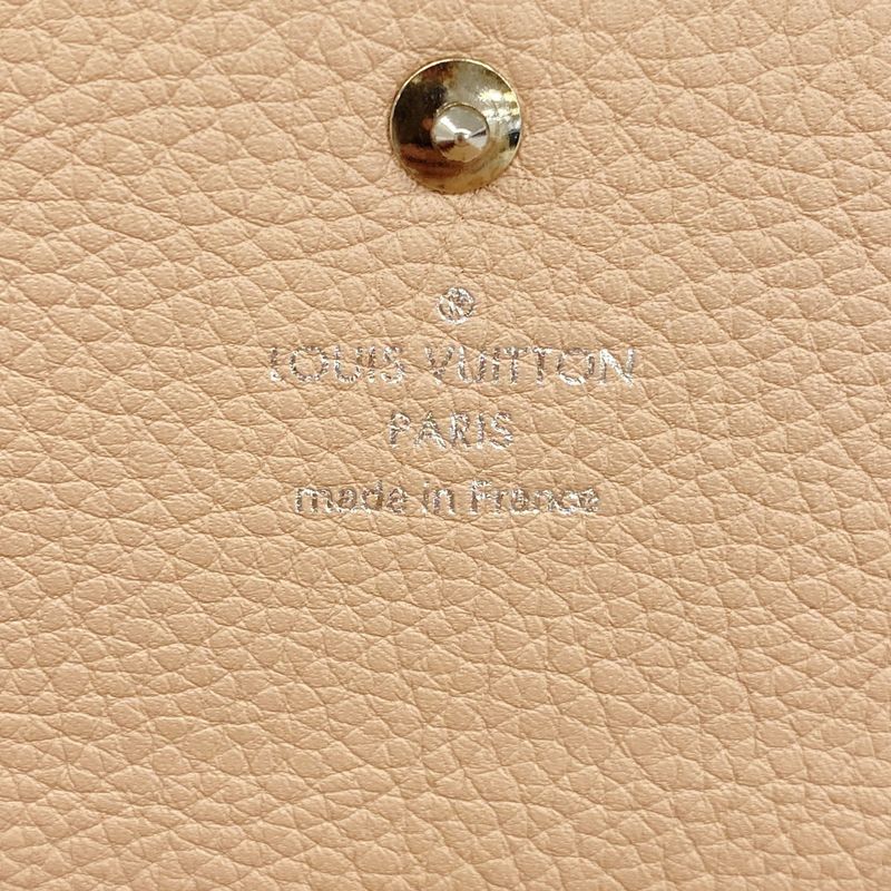 Louis Vuitton Mahina Portefeuille Iris M60145 Magnolia Women's Long Wallet