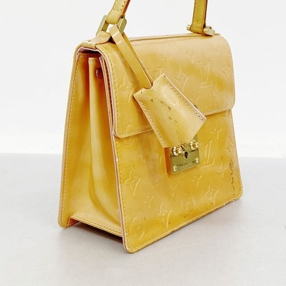 Louis Vuitton Handbag Vernis Spring Street M91033 Rose Women's