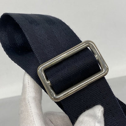 Louis Vuitton Damier Splinter MM N41254 Navy Ebène Men's Shoulder Bag