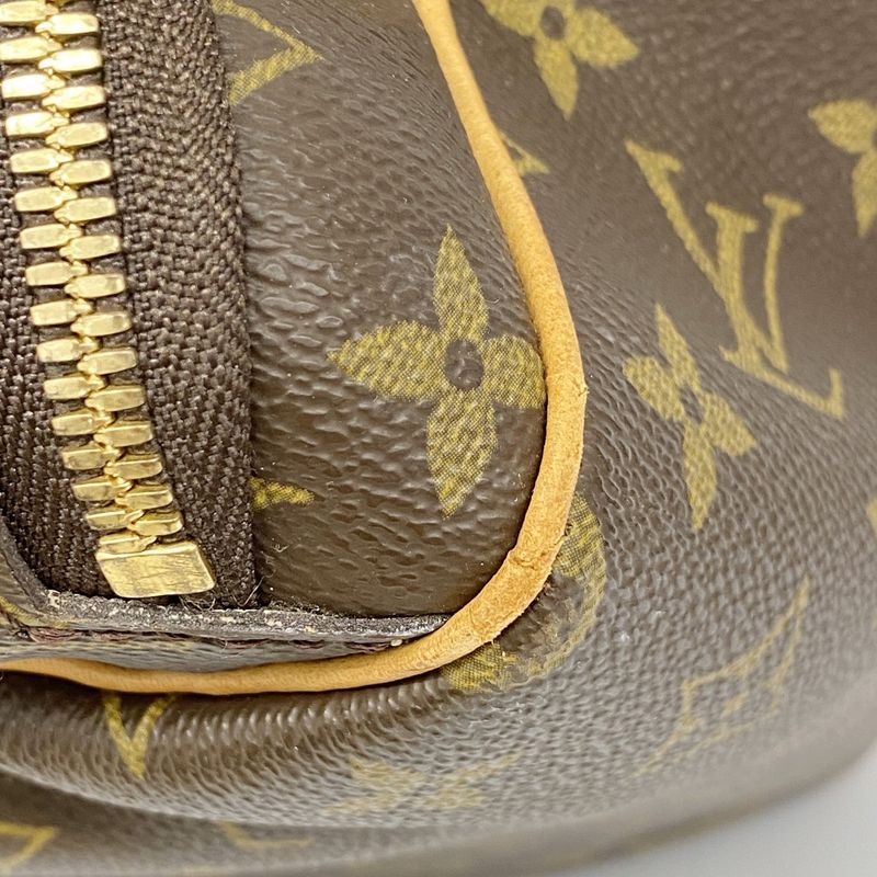 Louis Vuitton Boston Bag Monogram Evasion M41443 Brown Men Women Unisex