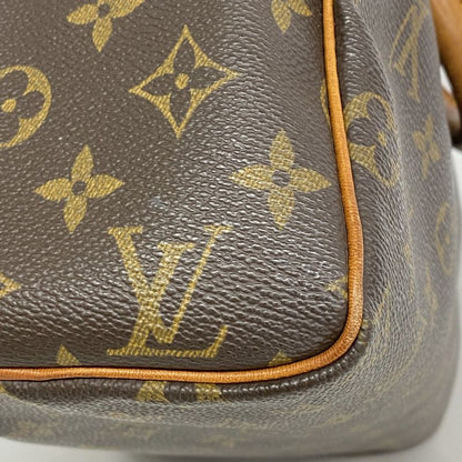 Louis Vuitton Handbag Monogram Speedy 25 M41109 Brown Ladies