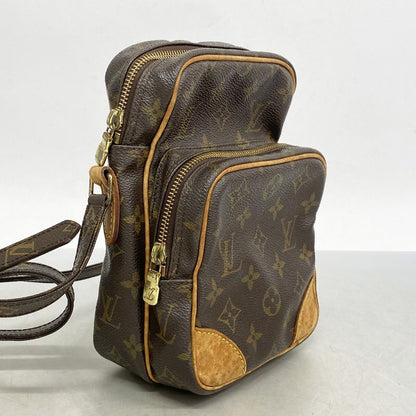 Louis Vuitton Shoulder Bag Monogram Amazon M45236 Brown Women's