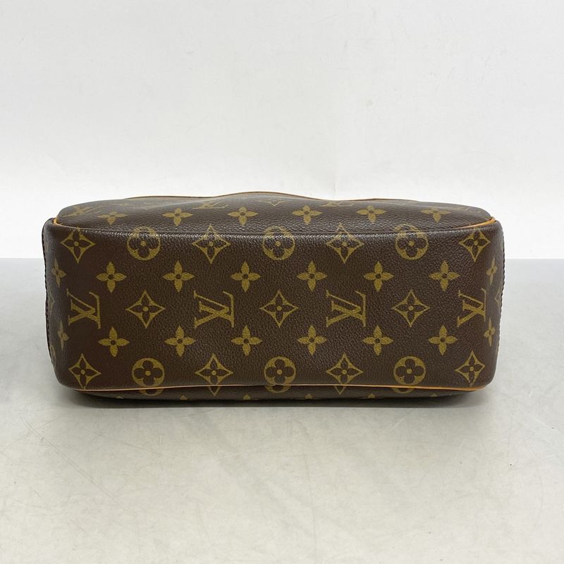 Louis Vuitton Handbag Monogram Trouville M42228 Brown Ladies