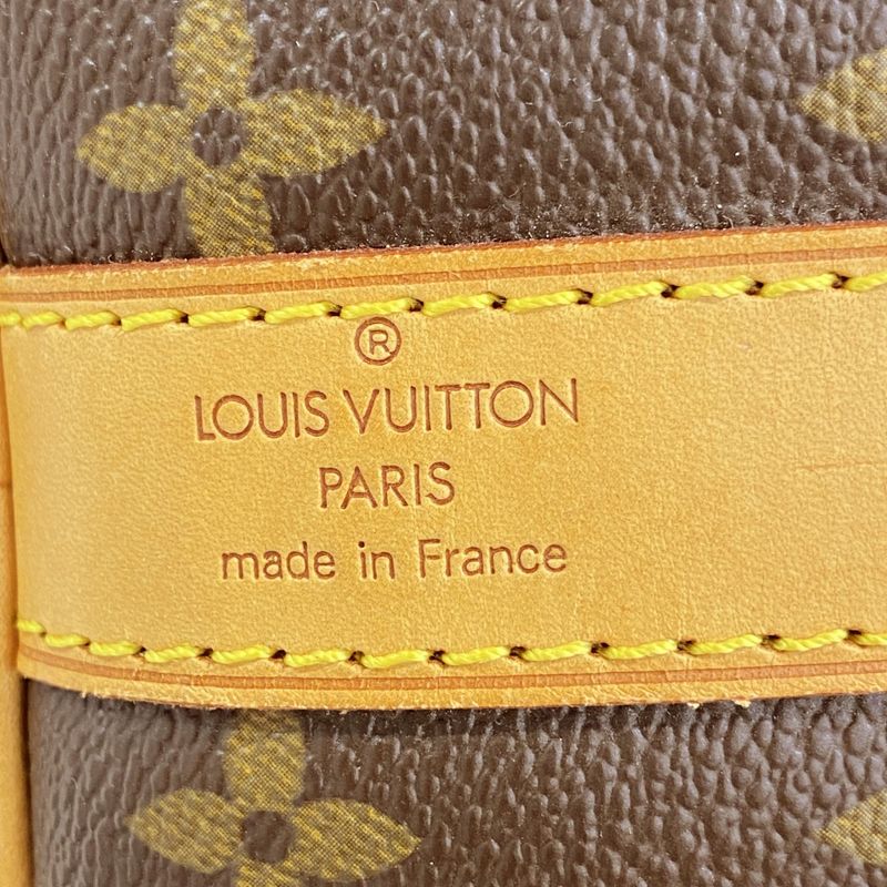 Louis Vuitton Boston Bag Monogram Keepall Bandoliere 55 M41414 Brown Men Women