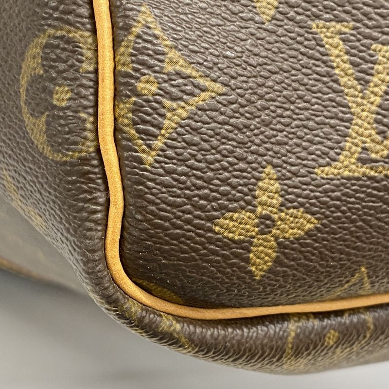 Louis Vuitton Boston Bag Monogram Keepall Bandoliere 55 M41414 Brown Men Women