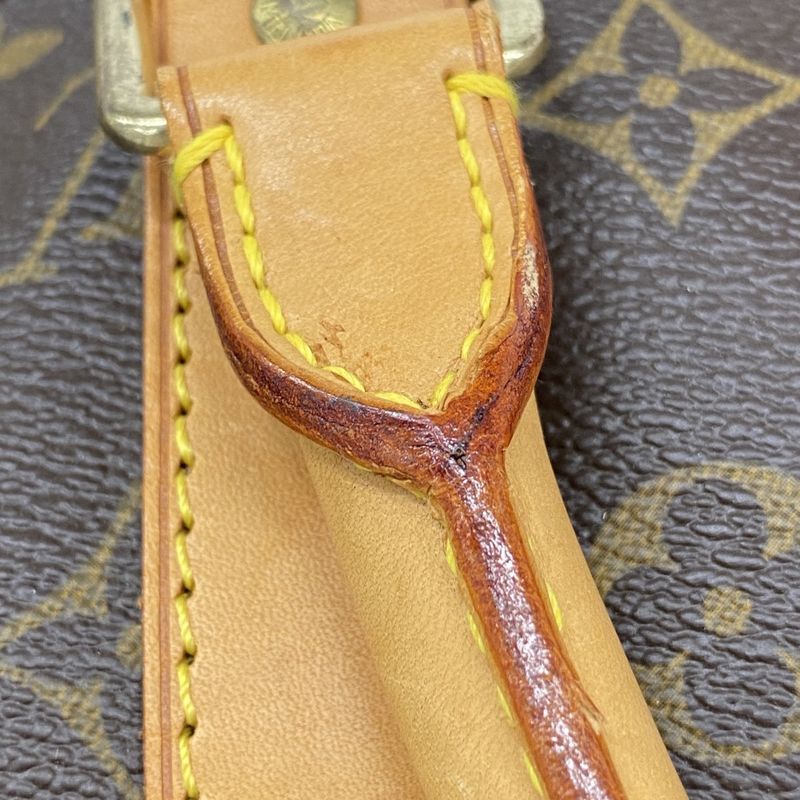 Louis Vuitton Boston Bag Monogram Keepall Bandoliere 55 M41414 Brown Men Women