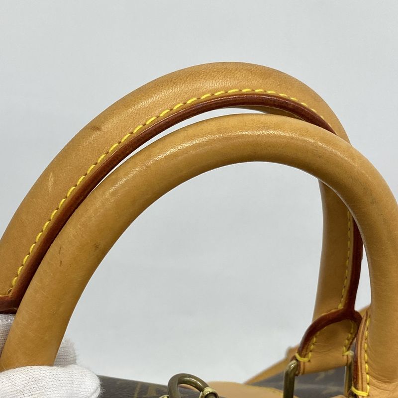 Louis Vuitton Boston Bag Monogram Keepall Bandoliere 55 M41414 Brown Men Women