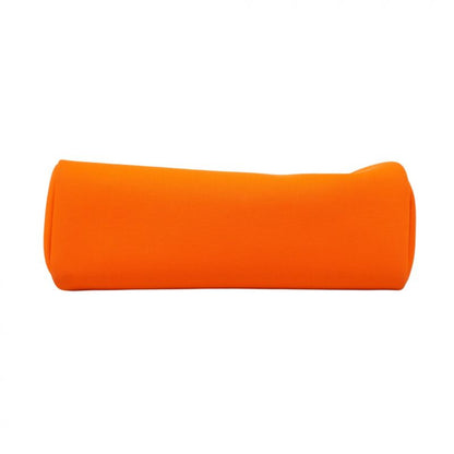 Hermes Handbag Herbag Zip PM Toile Officier Orange Silver Hardware W Engraved