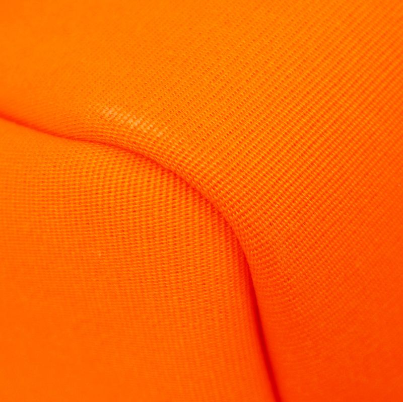 Hermes Handbag Herbag Zip PM Toile Officier Orange Silver Hardware W Engraved