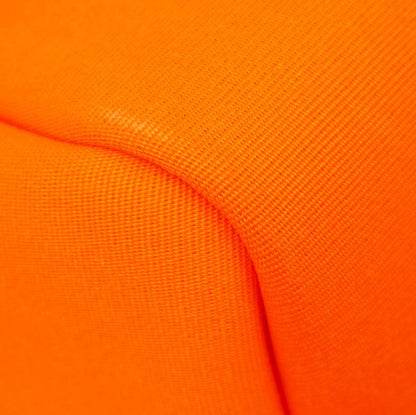 Hermes Handbag Herbag Zip PM Toile Officier Orange Silver Hardware W Engraved