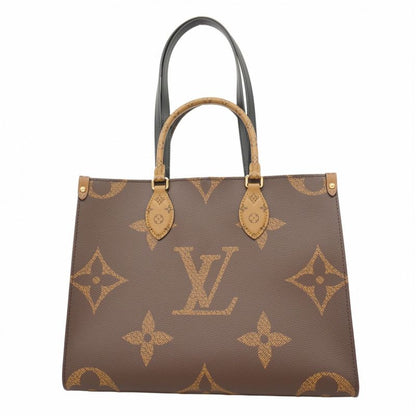Louis Vuitton Tote Monogram Giant Reverse On-the-go MM M45321 Brown 2-way Bag