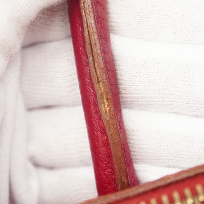 Hermes Handbag Bolide 31 Ardennes Rouge Viv Gold Hardware □H Engraved Ladies