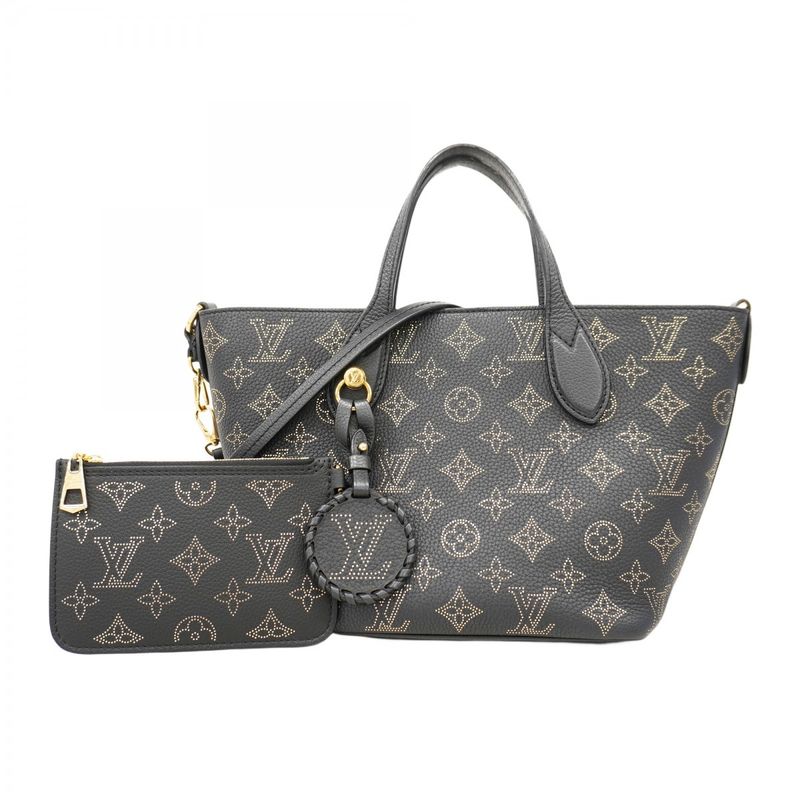Louis Vuitton Handbag Mahina Blossom PM M23393 Noir Black 2way Bag Ladies