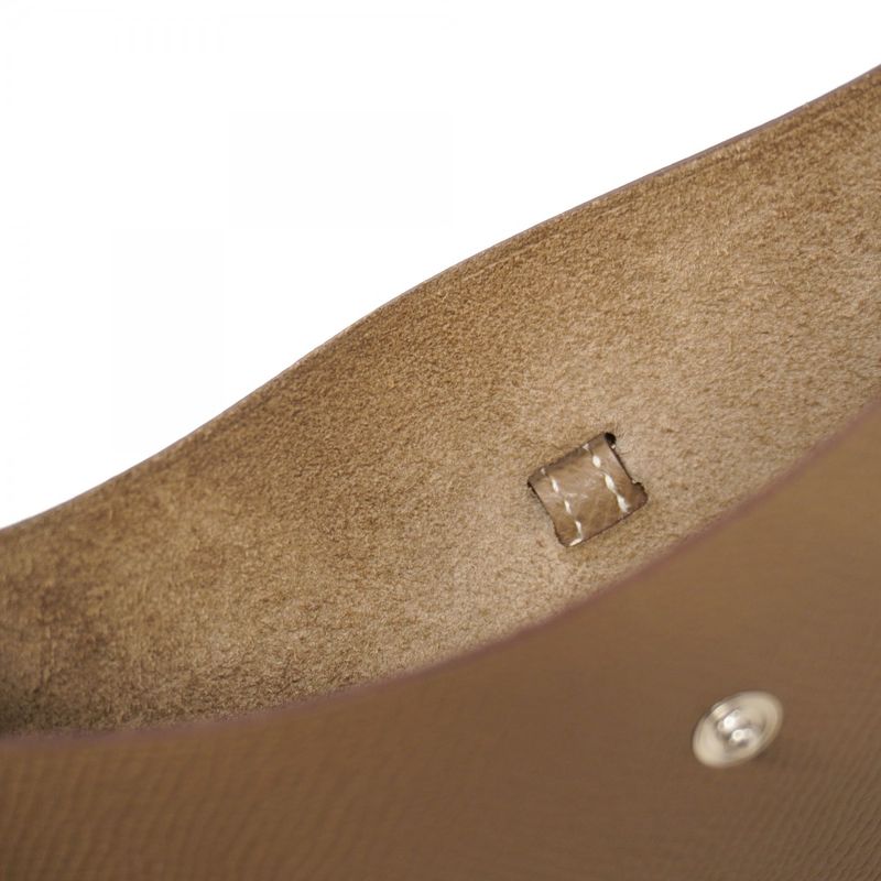 Hermes Shoulder Bag Evelyn TPM Serie Vaux Epson Etoupe Silver Hardware K