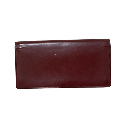 Cartier Long Wallet Mastline Bordeaux Leather