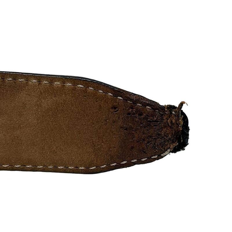 Gucci Belt 90/36 - 281798 Black Stripe Line Leather