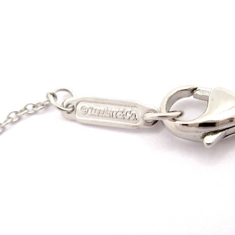 Tiffany & Co Necklace - Pt950 X Diamonds 3P Diamonds/pear Shape