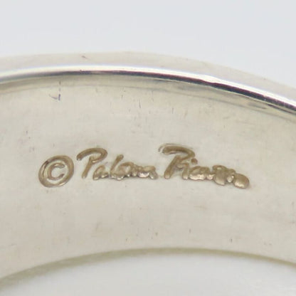 Tiffany & Co Ring / Ring Triple Rubbing Heart 925 Silver Approx 4.9g Silver