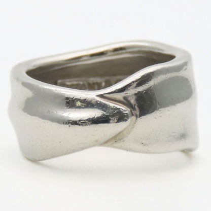Tiffany & Co Ring / Ring Leaf 925 Silver Approx 7.3g Silver Accessories Simple