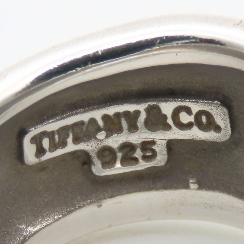 Tiffany & Co Ring / Ring Leaf 925 Silver Approx 7.3g Silver Accessories Simple