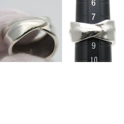 Tiffany & Co Ring / Ring Leaf 925 Silver Approx 7.3g Silver Accessories Simple