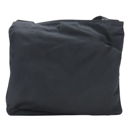 Prada Shoulder Bag Nylon Black Crossbody Triangle Plate Casual Women Men Prada