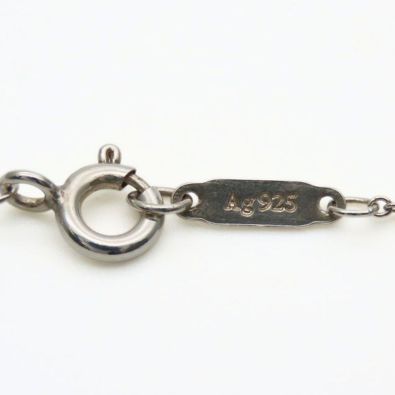 Tiffany & Co Necklace 1837 Circle 925 Silver Approx 3.8g Silver Pendant