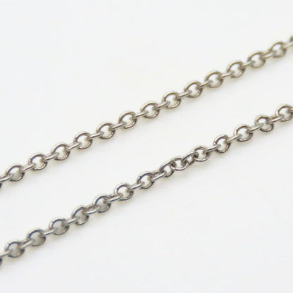 Tiffany & Co Necklace 1837 Circle 925 Silver Approx 3.8g Silver Pendant