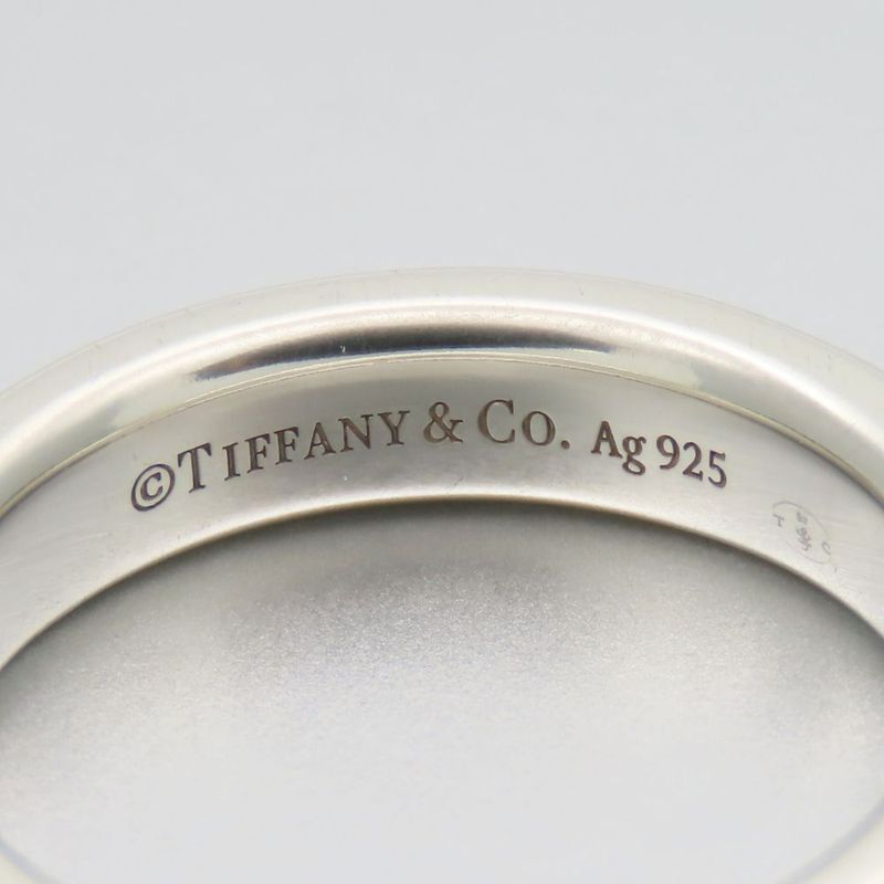 Tiffany & Co Ring - Ring Makers Narrow 925 Silver Approx 4.8g Silver Accessories