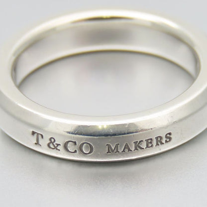 Tiffany & Co Ring - Ring Makers Narrow 925 Silver Approx 4.8g Silver Accessories