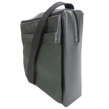 Louis Vuitton Shoulder Bag Sayan M30902 Taiga Ardoise Dark Moss Green Crossbody