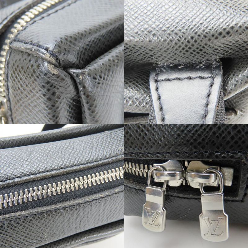 Louis Vuitton Shoulder Bag Sayan M30902 Taiga Ardoise Dark Moss Green Crossbody