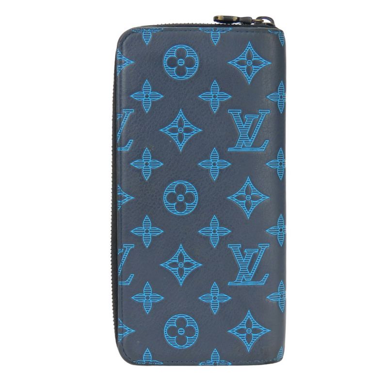 Louis Vuitton Long Wallet (round Zipper) Zippy Wallet Vertical M82322 Monogram