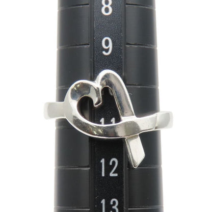 Tiffany & Co Ring / Ring Loving Heart 925 Silver Approx 3.8g Silver Paloma