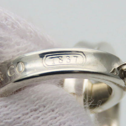 Tiffany & Co Necklace 1837 Interlocking Circle 925 Silver Approx 4.8g Silver