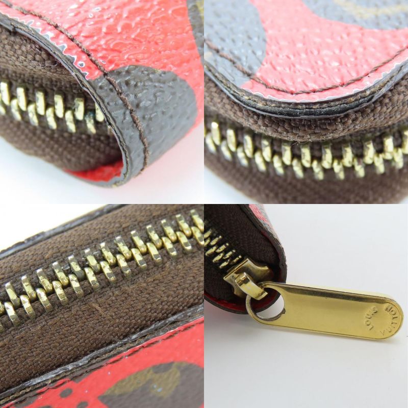 Louis Vuitton Long Wallet (round Zipper) Zippy Wallet M60450 Yayoi Kusama
