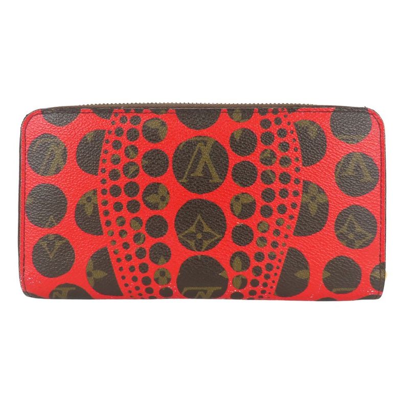 Louis Vuitton Long Wallet (round Zipper) Zippy Wallet M60450 Yayoi Kusama