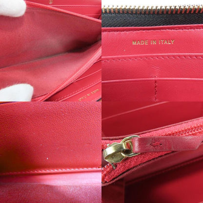 Chanel Long Wallet (round Zipper) Ap1063 19 Long Zip Wallet Lamb Skin Black