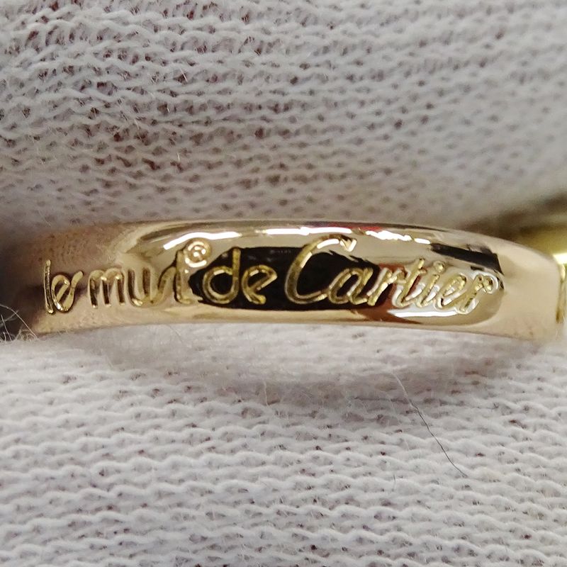 Cartier Ring Women's Brand Ring 750pg 750wg 750yg Trinity Classic Model Pink