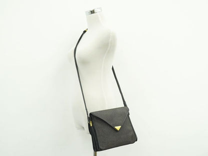Authentic Yves Saint Laurent YVES Saint Laurent YSL PVC Shoulder Bag Pochette