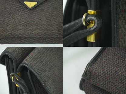 Authentic Yves Saint Laurent YVES Saint Laurent YSL PVC Shoulder Bag Pochette